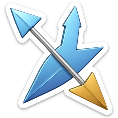 "OG" 3d emoji, arrow up sticker