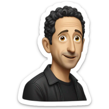 Gad elmaleh sticker