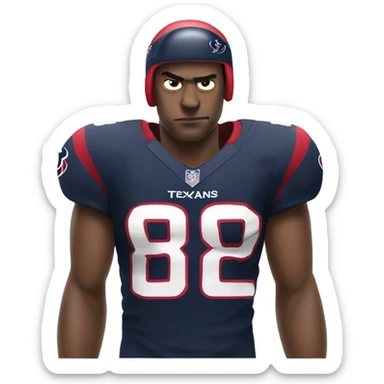 Houston texan sad sticker