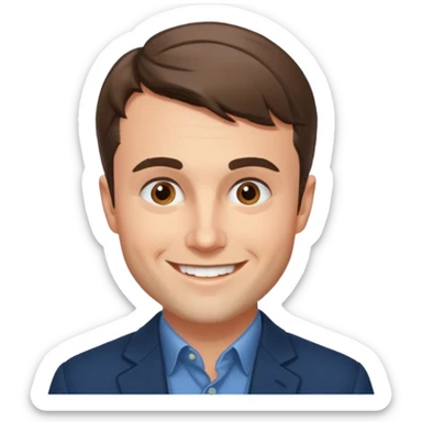 Charlie Kirk emoji sticker