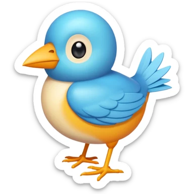 3D icon symbolizing early bird, morning order and freshness, single object, modern and clean style, soft lighting, isolated, no background
 sticker