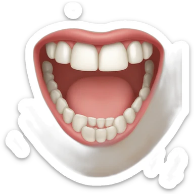 we all have our teeth teeth teeth faces iphone sticker