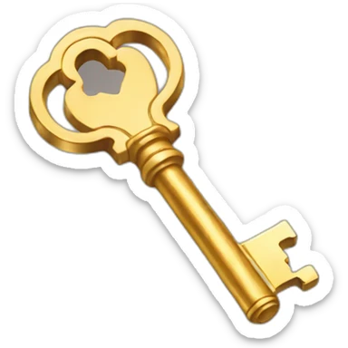 golden Key  sticker