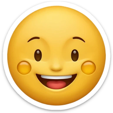 Lazy emoji laughing sticker