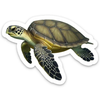 Sea turtle  sticker