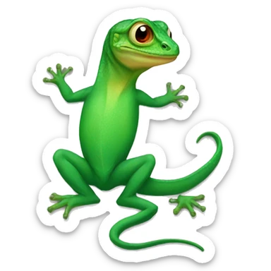 Mark Zuckerberg lizard  sticker