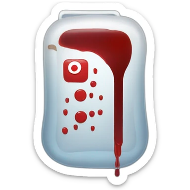 blood transfusion sticker