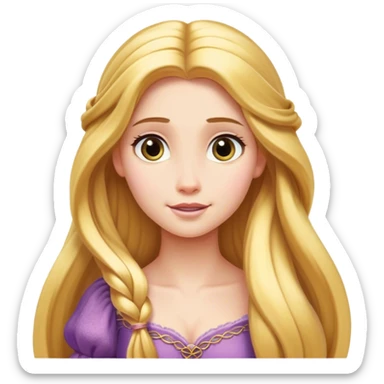 Rapunzel sticker