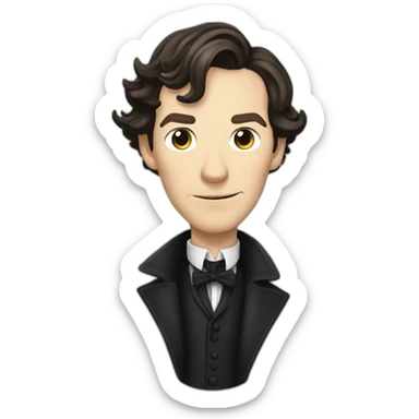 benedict cumberbatch sherlock sticker
