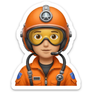 Rescue pilot in USA sticker