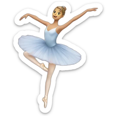 Ballet sticker