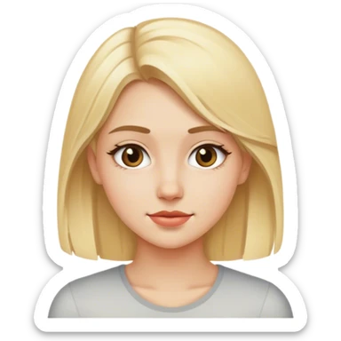 Ragazza sui 20 anni bionda sticker