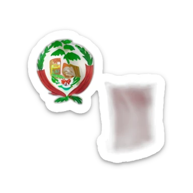 peru flag sticker