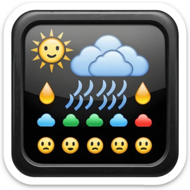 Sistemas de comunicación primitivos, sin pronósticos meteorológicos confiables sticker