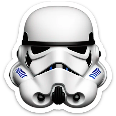 A Storm Trooper sticker