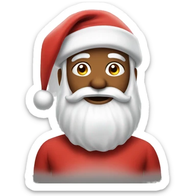 santa claus sticker