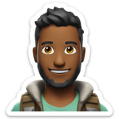 Fortnite skin sticker