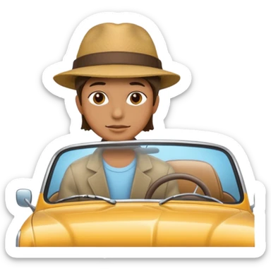 A car ave hat sticker