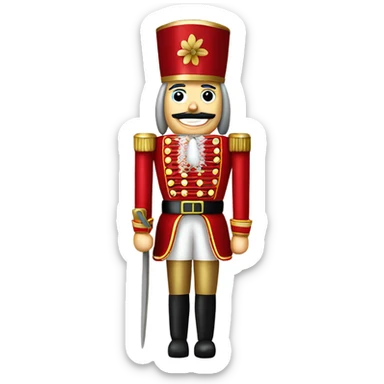 nutcracker toy  sticker