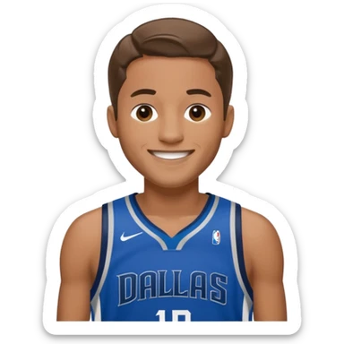 Cooper Flagg Dallas Mavericks sticker
