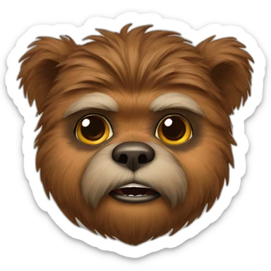 ewok sticker