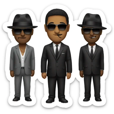 Mafia with a ferari sticker