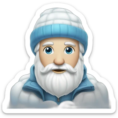 cool russian Father Frost sticker