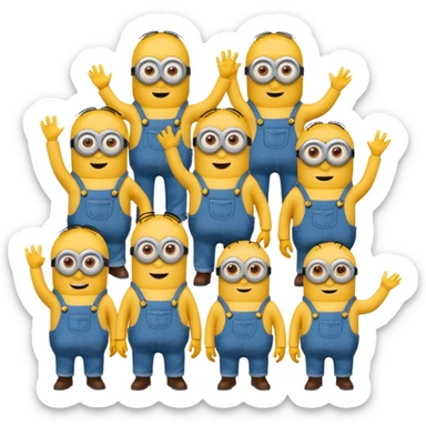 Minions sticker