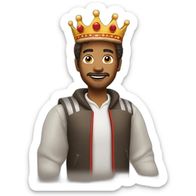 Burger king person sticker