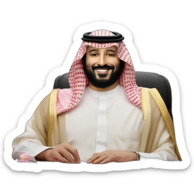 Mohammed bin Salman Al Saud sticker