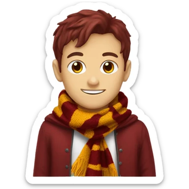 griffindor scarf sticker