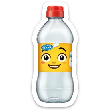 JOHNSON'S Baby oil clear bottle sticker