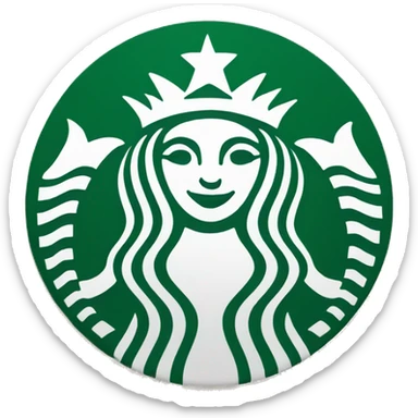 Starbucks sticker
