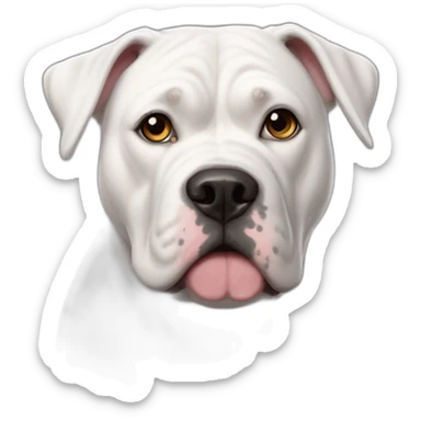White American Bulldog named Chance who starred in Disney Homeward Bound: The Incredible Journey sticker