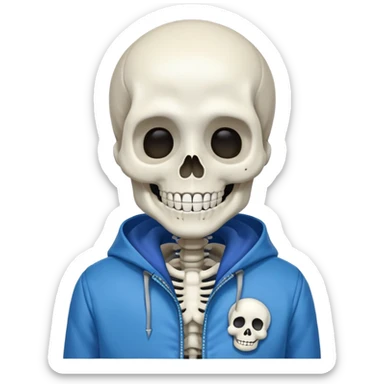 sans the skeleton sticker