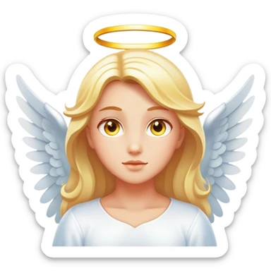 biblical angel eye sticker