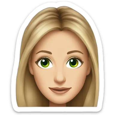 sarah jessica parker green eye sticker