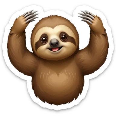 sloth sticker