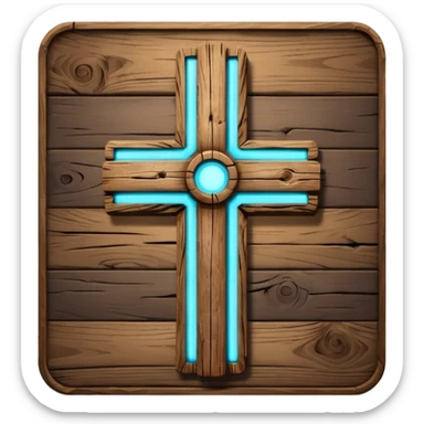 Wi-Fi and a cross sign nearby sticker