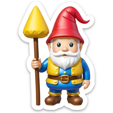   jeff koons style SPAM garden gnome inflatable balloon art sticker