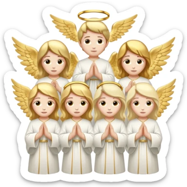godly counsil heaven emoji sticker