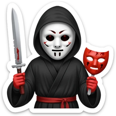 ghostface killer  sticker