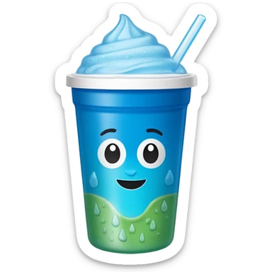 taco bell baja blast freeze cup sticker