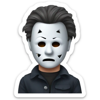Michael Myers in love  sticker