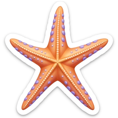 aesthethic starfish sticker