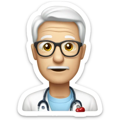 Senior not being able to get medicine for high blood pressure sticker