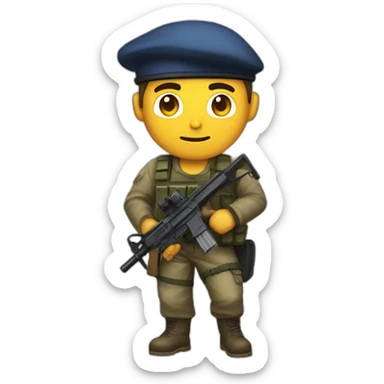 Counter Strike frenchman with beret sticker