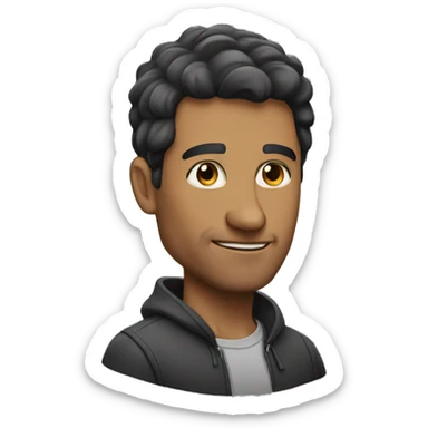 The man is just awesome sticker