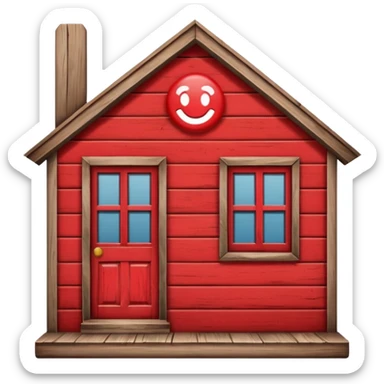 real estate sign red sticker