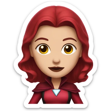 The scarlet witch sticker